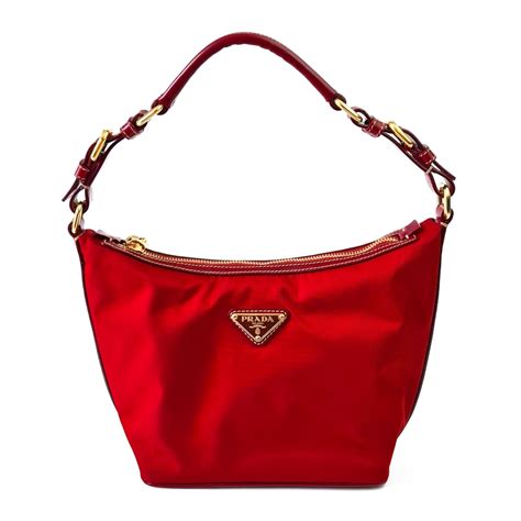 red prada patent leather shoulder bag|prada tessuto nylon shoulder bag.